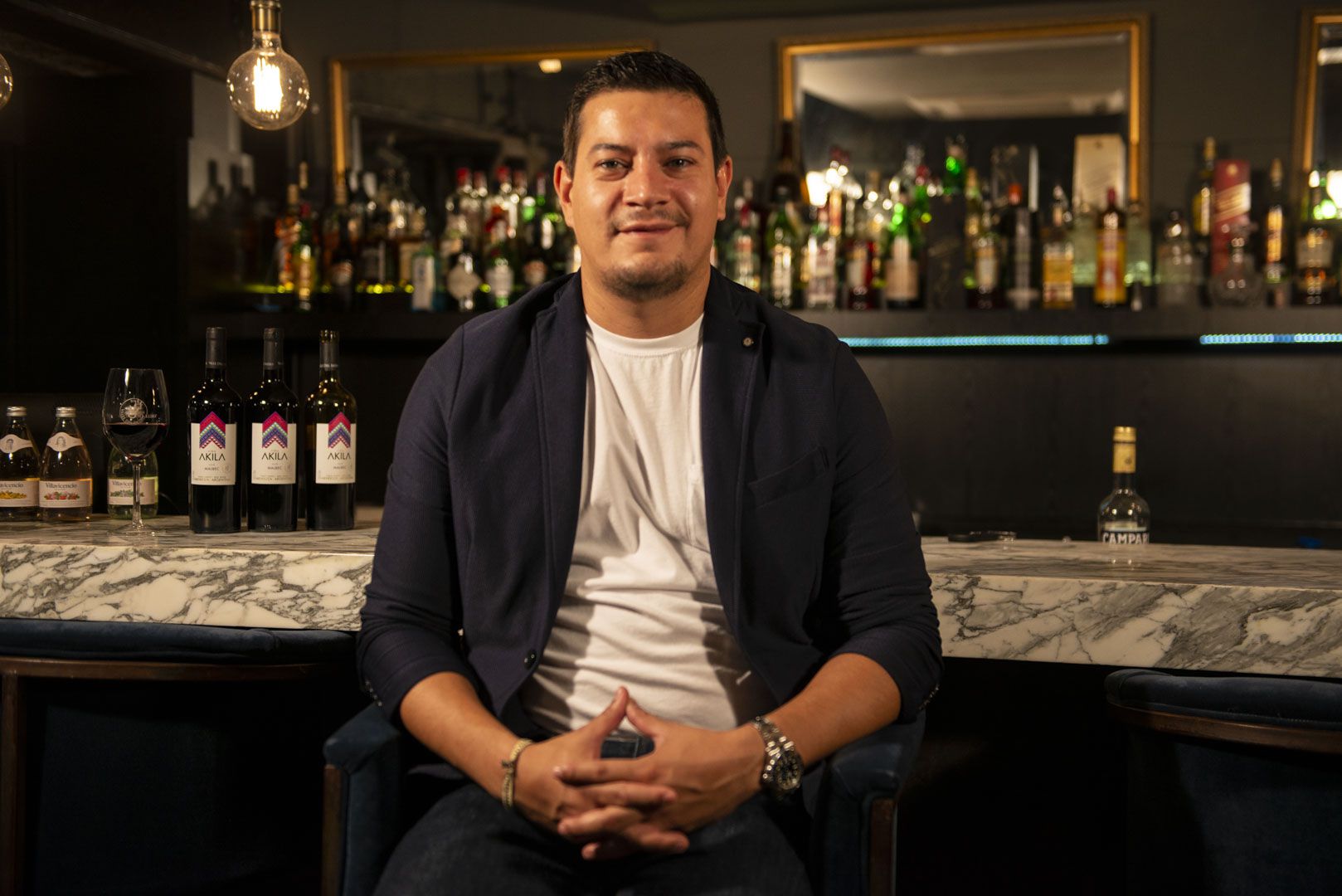 Kelm fue elegido como uno de los dos mejores bartenders del mundo en una competencia internacional en Ibiza (Gastón Taylor)