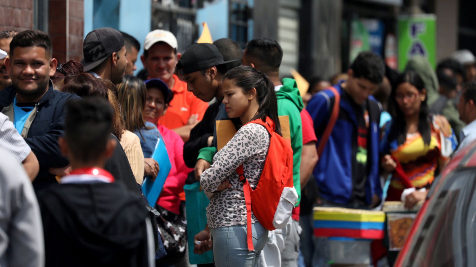 Inmigrantes venezolanos en Lima (REUTERS/Mariana Bazo)