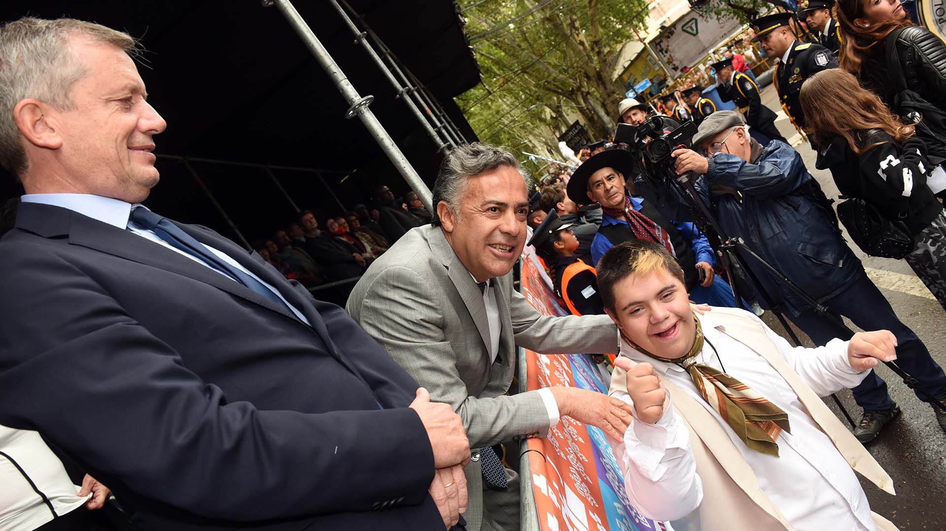 Monzó tiene un excelente vínculo con Alfredo Cornejo. Ambos se llevan muy mal con Macri. Aquí, en la Vendimia. Mendoza, 09-03-2019 