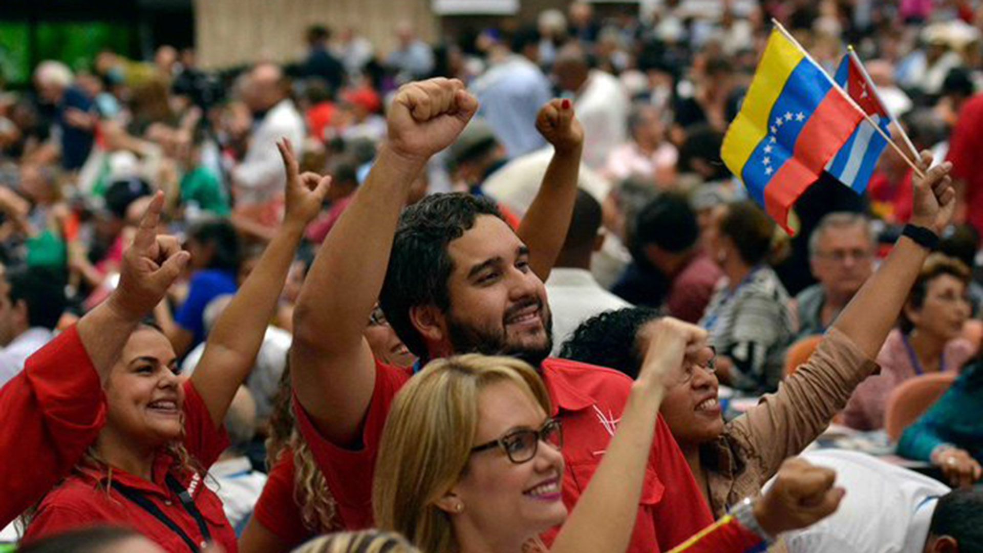 Nicolás Ernesto Maduro Guerra, hijo del mandatario chavista, también estuvo en el Encuentro en La Habana