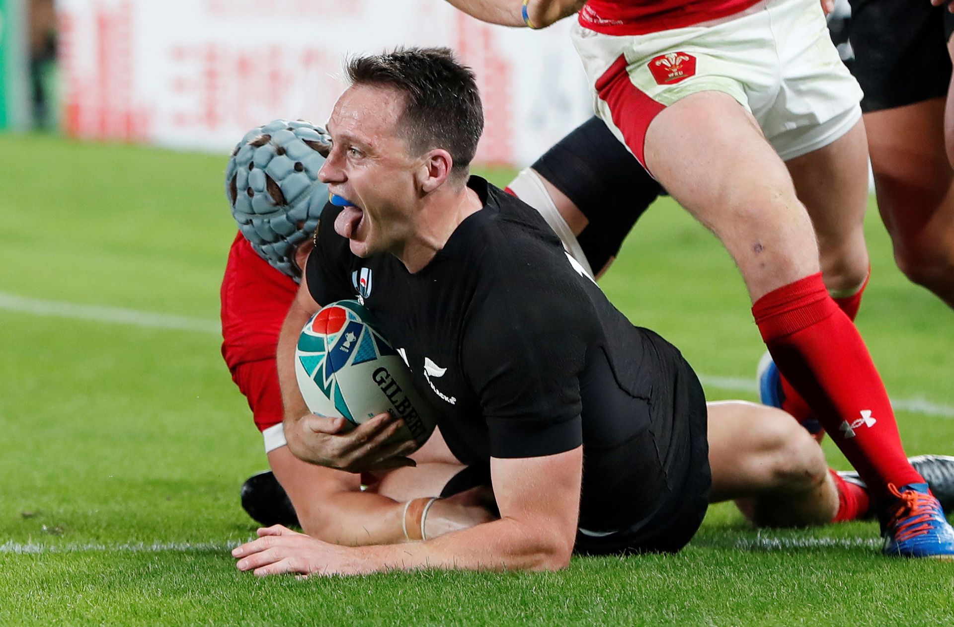 Nueva Zelanda le ganó a Gales por 40 a 17 y finalizó tercero en el Mundial (Reuters)