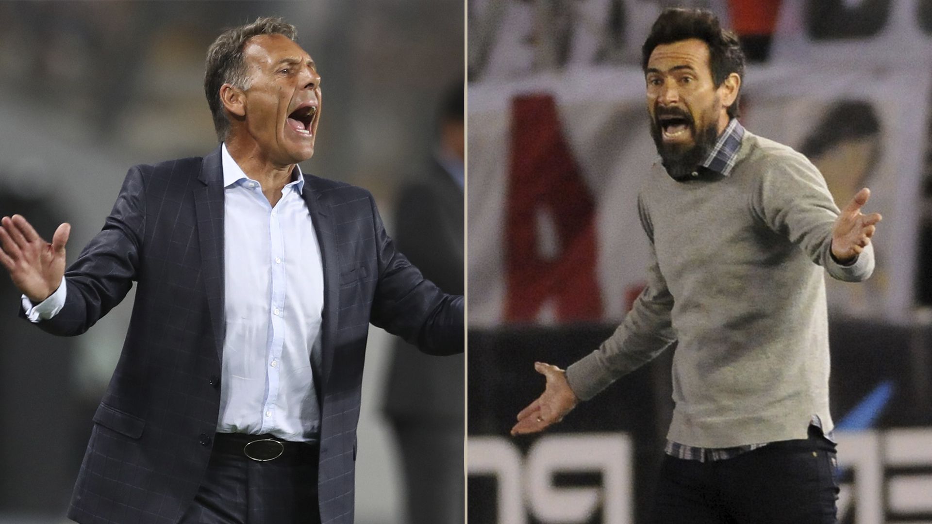 Miguel Ángel Russo y Eduardo Domínguez, con chances de dirigir a Boca si gana las elecciones Ameal