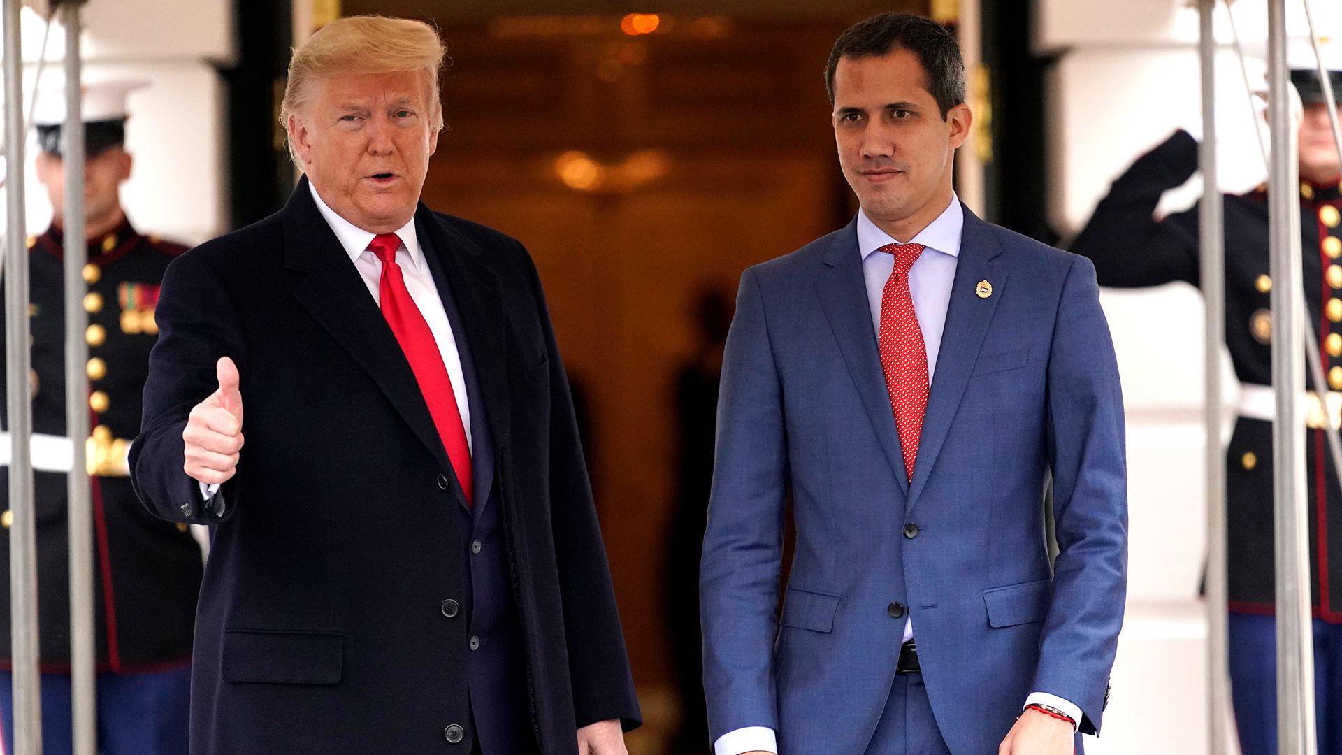 Guaidó fue recibido por Trump en la Casa Blanca 