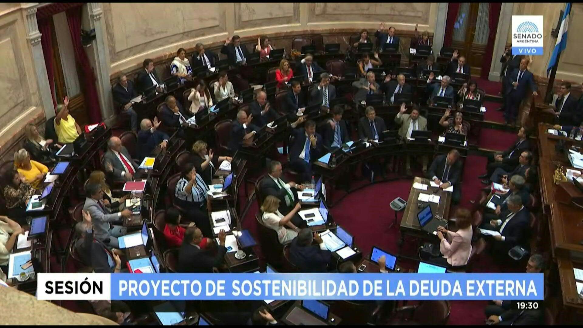 El Parlamento, que aprobó el proyecto de sostenibilidad de la deuda, espera a Guzmán con cuestionamientos.