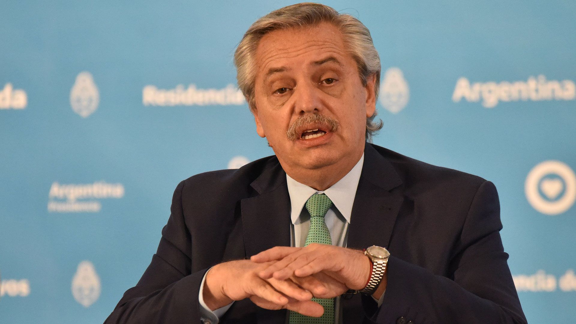 El presidente Alberto Fernández (Franco Fafasuli)