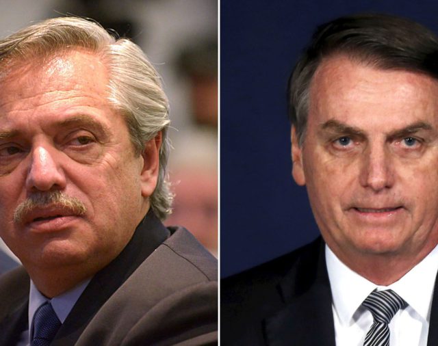 En el marco de la tensión con Brasil, Bolsonaro enviará a su vicepresidente a la asunción de Alberto Fernández