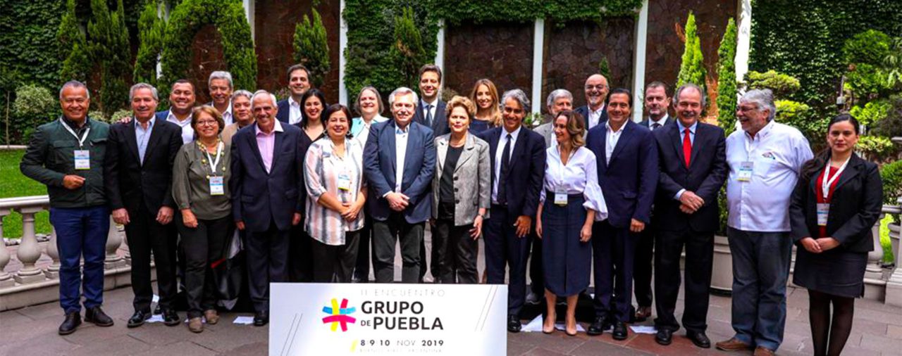 En reunión reservada con líderes del Grupo de Puebla, Alberto Fernández empezó a diagramar su política exterior