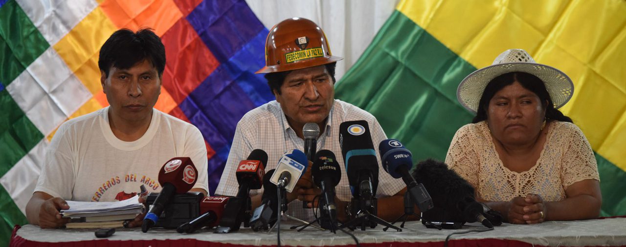 Evo Morales anunció que el MAS definirá su fórmula presidencial el 19 de enero en una reunión en Buenos Aires