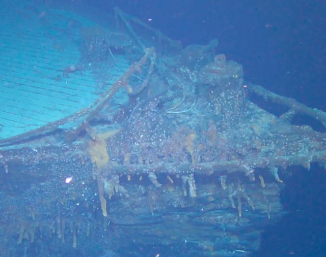Hallaron un buque de guerra alemán hundido durante una batalla histórica frente a las Islas Malvinas