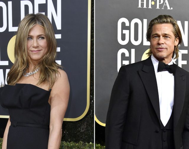 El discurso de Brad Pitt al recibir su Globo de Oro: una broma sobre sus romances y la mirada de Jennifer Aniston que enloqueció a las redes
