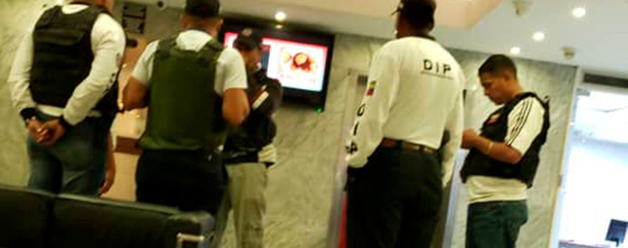 Las fuerzas represivas de Nicolás Maduro tomaron las instalaciones del hotel donde se encuentran varios diputados opositores