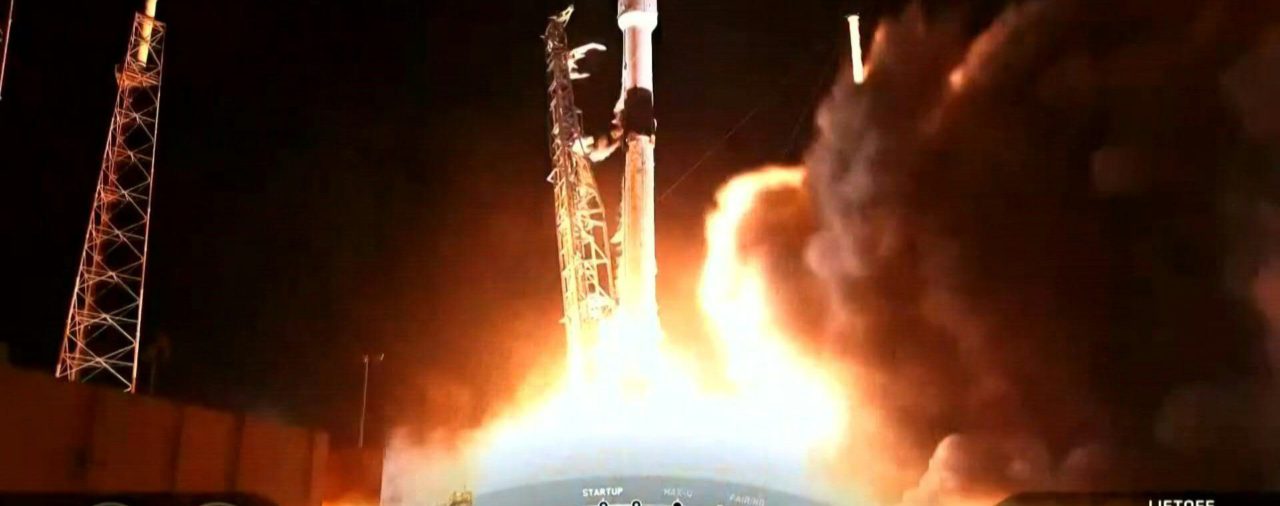 SpaceX lanzó el tercer lote de satélites Starlink