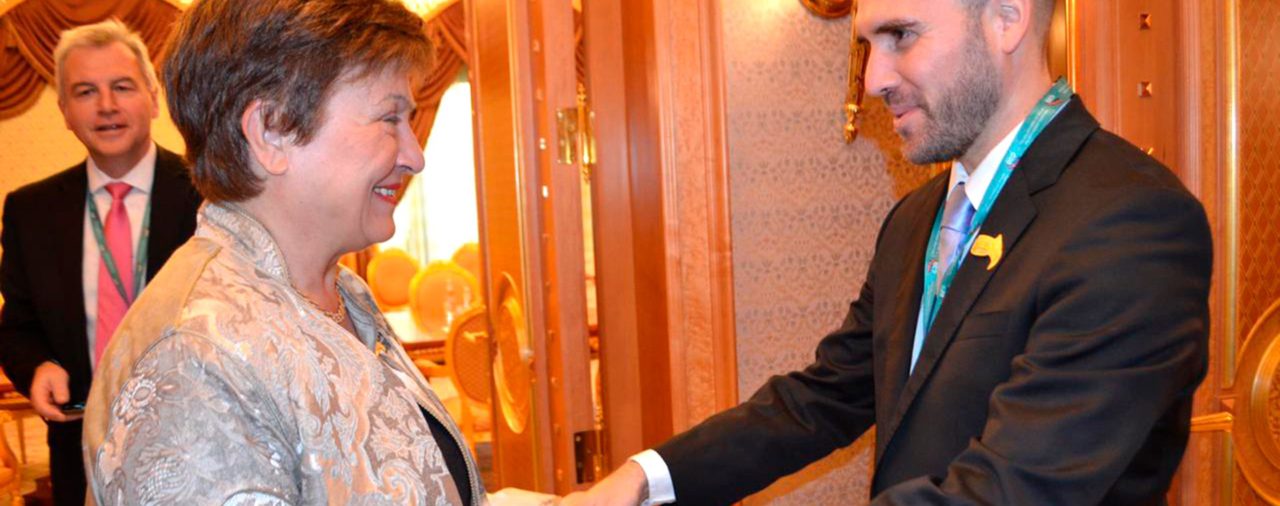 Martín Guzmán y Kristalina Georgieva acordaron que el FMI revise la economía argentina