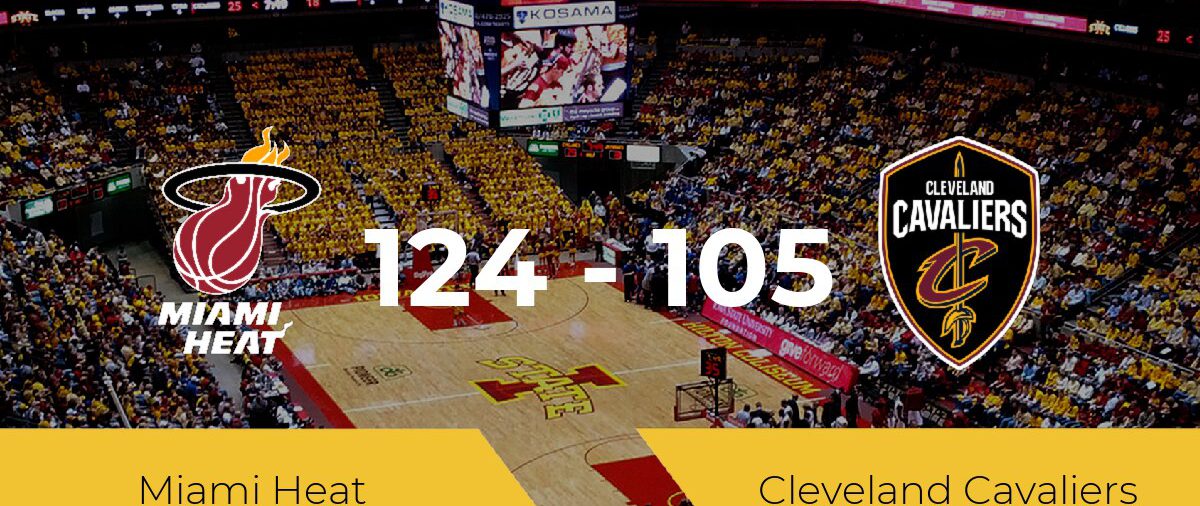 Miami Heat derrota a Cleveland Cavaliers (124-105)