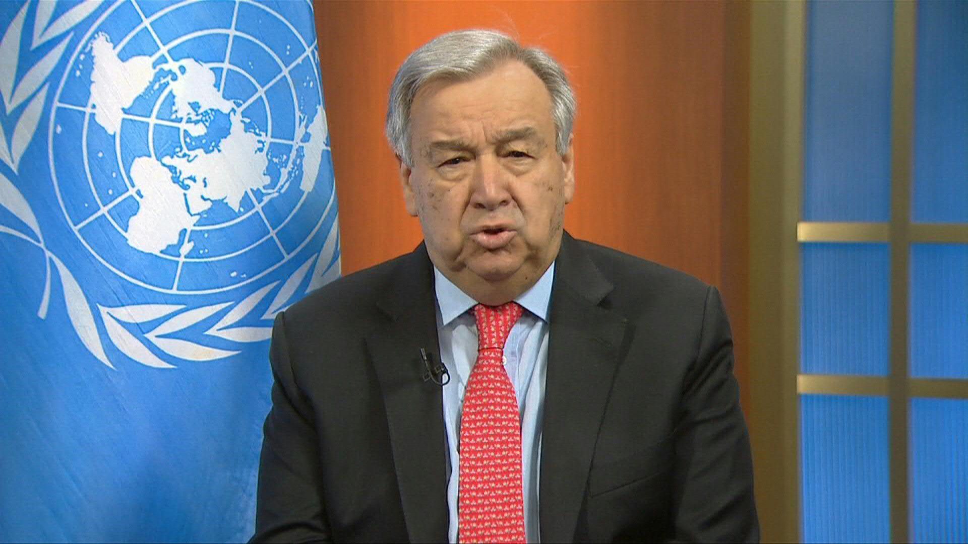 El secretario general de la ONU, Antonio Guterres, lanzó el lunes un llamado "a un alto el fuego inmediato y global" para preservar a los civiles de los países en conflicto ante la pandemia por coronavirus.