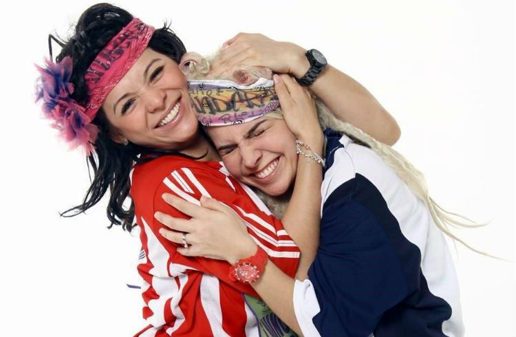 La fallecida Karla Luna y Karla Panini, crearon una mancuerna de éxito para el público consumidor de comedia para adultos (Foto: Telehit)