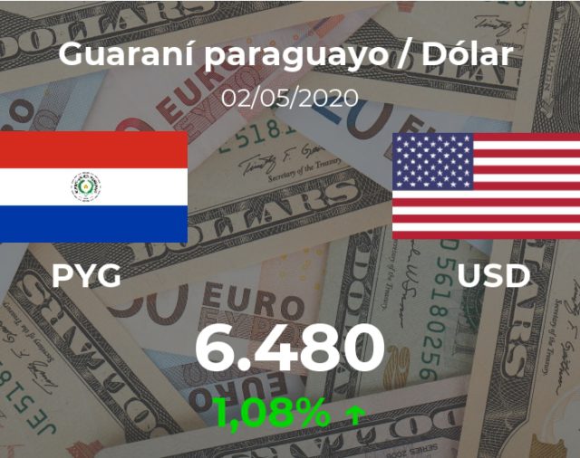 Dólar hoy en Paraguay: cotización del guaraní al dólar estadounidense del 2 de mayo. USD PYG
