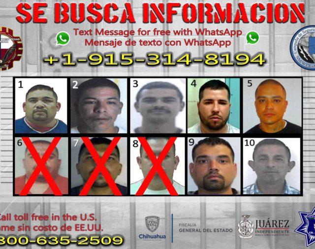 Golpe al narco: cayeron dos de los fugitivos más buscados en Ciudad Juárez