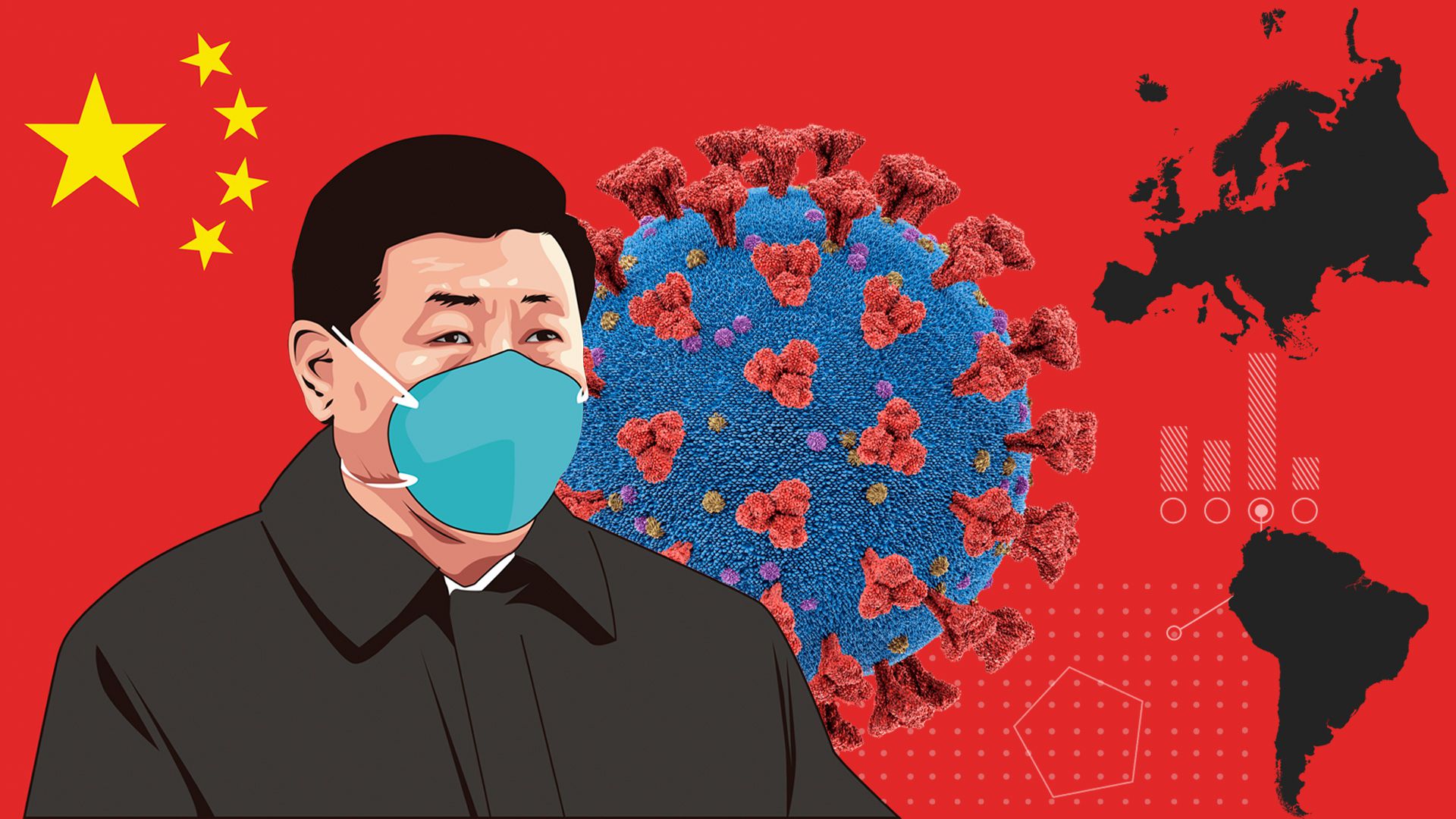 La estrategia de Xi Jinping no se detiene pese a la pandemia del coronavirus. Por el contrario, acelera sus planes de expansión y neocolonización (Infobae)