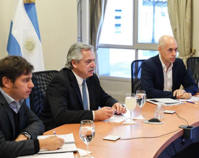 Alberto Fernández convocó a Rodríguez Larreta y Kicillof a la quinta de Olivos para consensuar los detalles de una cuarentena más estricta