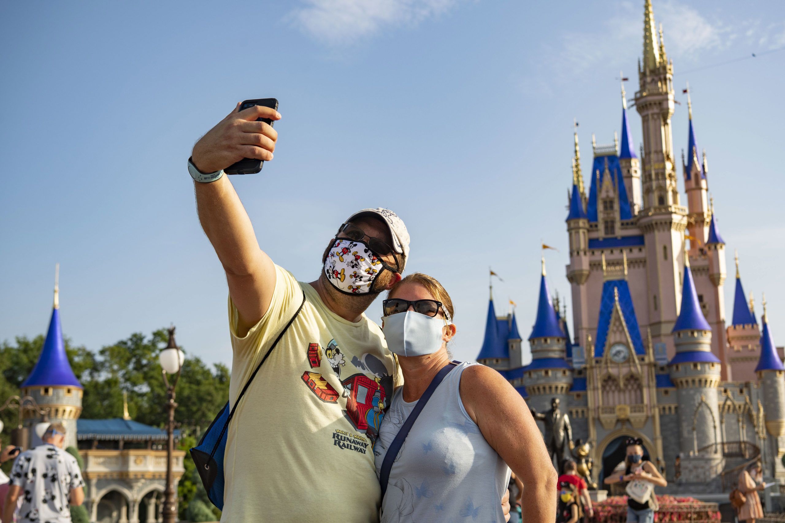 Florida constata más de 10.300 contagios en las últimas horas. Walt Disney World en Orlando, Florida (2020 WALT DISNEY WORLD RESORT / HANDOUT) 