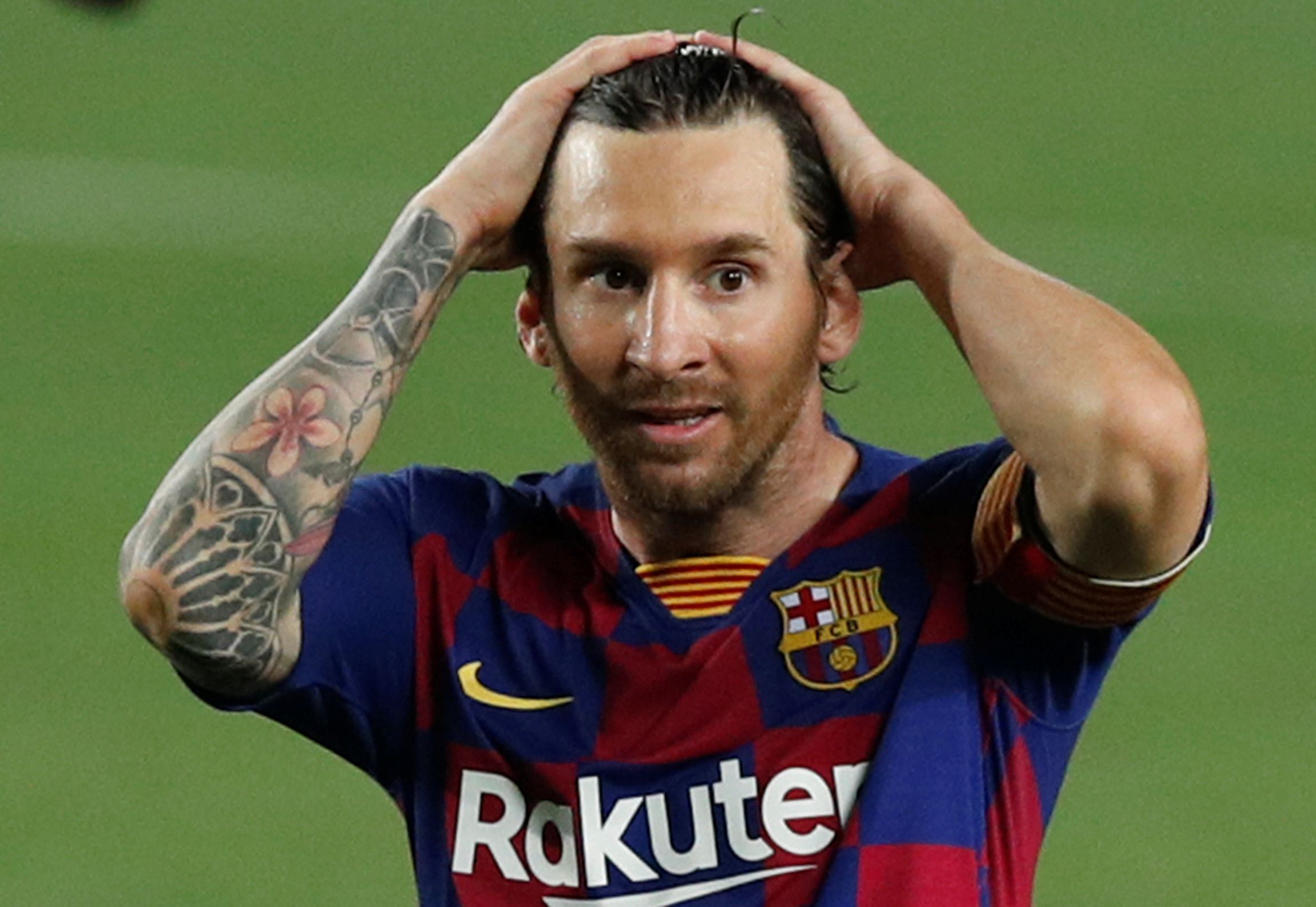 Messi tiene decidido irse del Barcelona (Reuters)