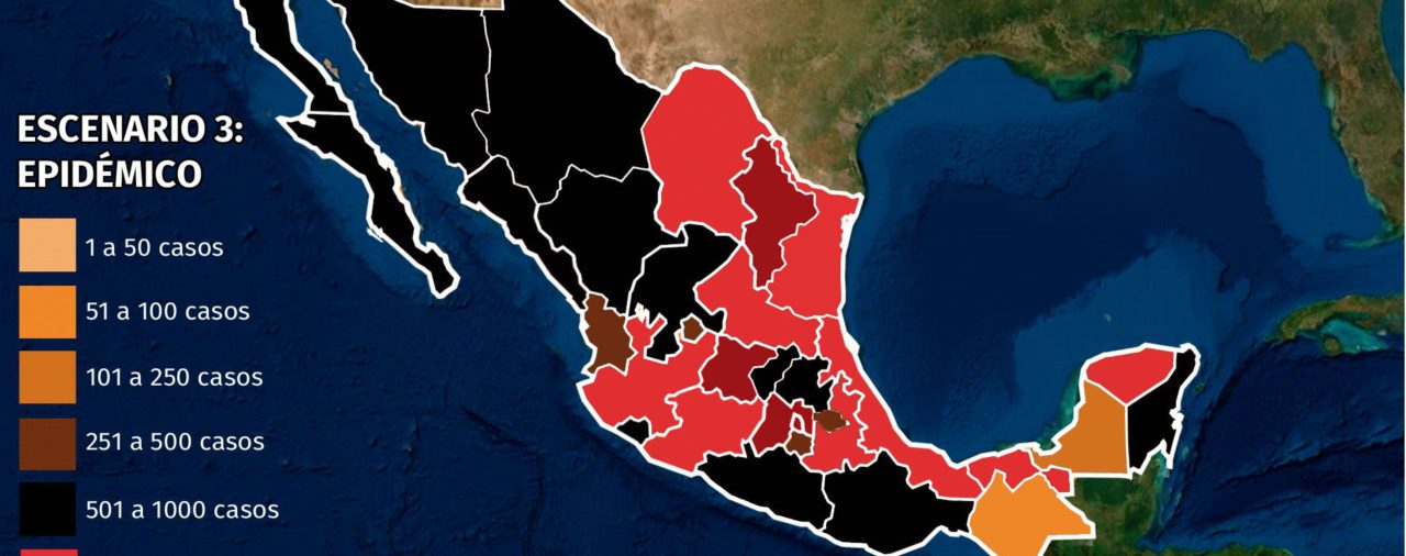 Mapa del coronavirus en México 30 de agosto: 13 estados continúan con un ascenso en su curva de casos positivos