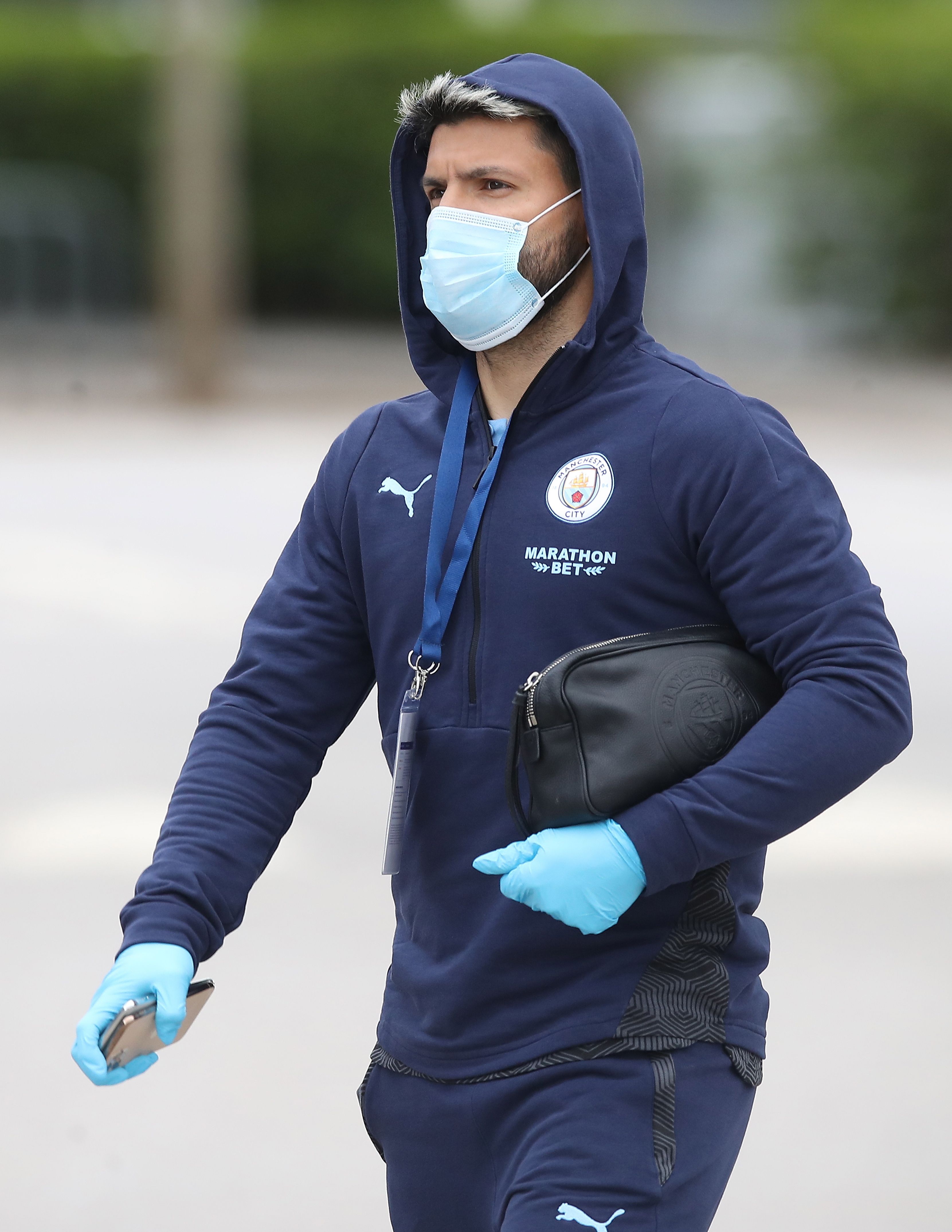 El delantero del Manchester City, Sergio AgüeroEFE/EPA/Martin Rickett/NMC 