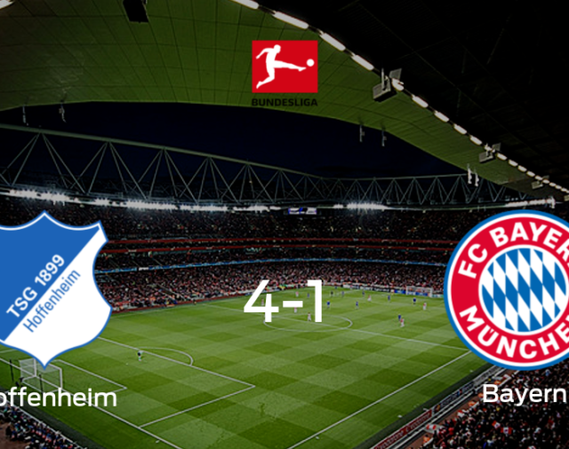 Hoffenheim golea en su casa a Bayern München (4-1)