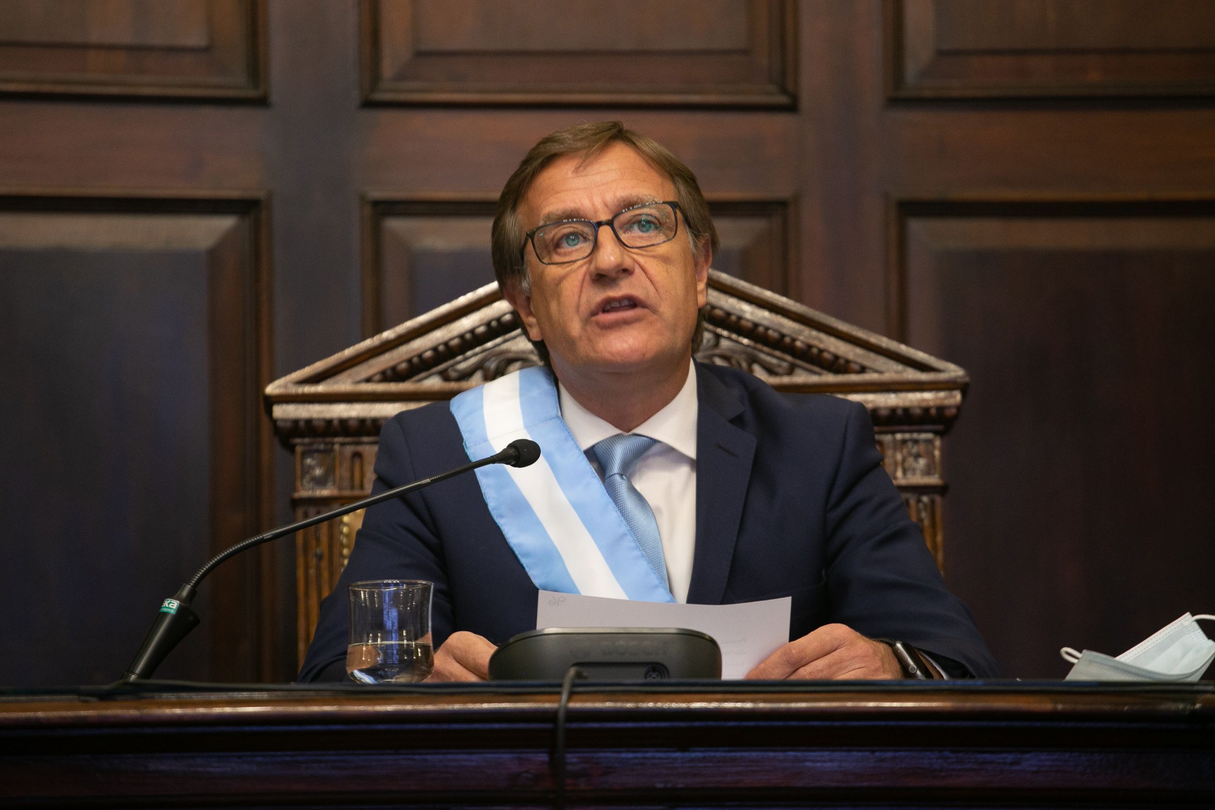 Gobernador de Mendoza Rodolfo Suárez, apertura sesiones ordinarias 1 de mayo 2020