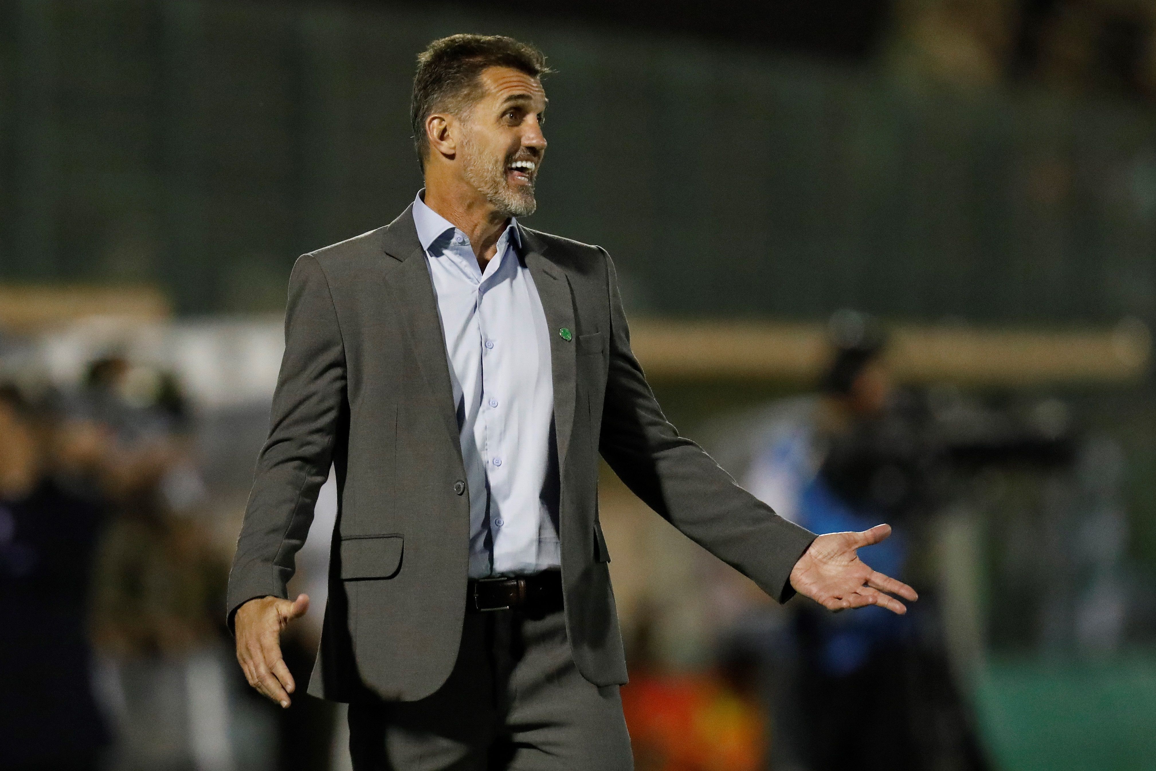 En la imagen, Vagner Mancini el nuevo director técnico del Corinthians. EFE/Sebastião Moreira/Archivo 
