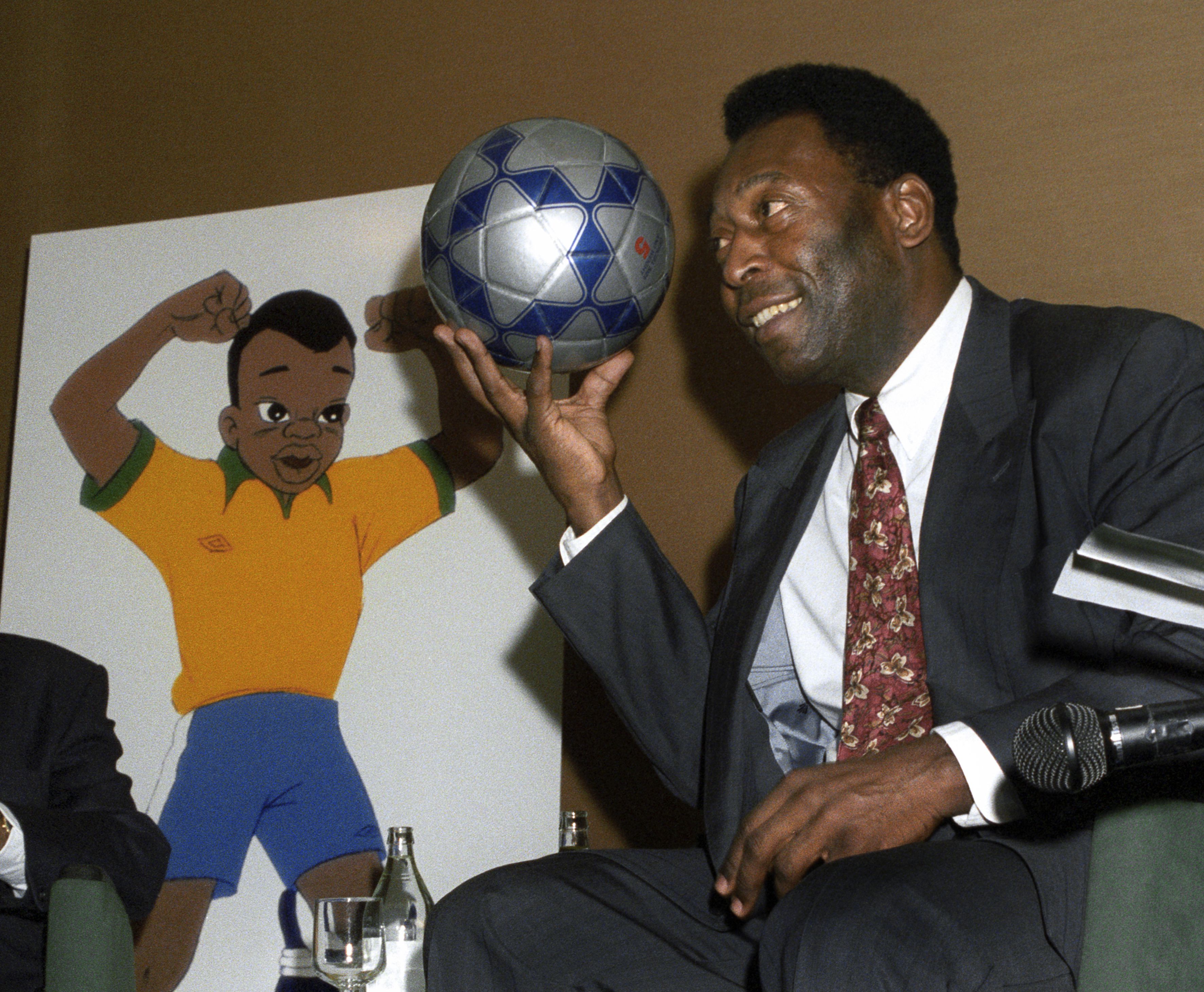 En la imagen el astro brasileño Edson Arantes do Nascimento "Pelé". EFE /LUIS TORRES /Archivo 