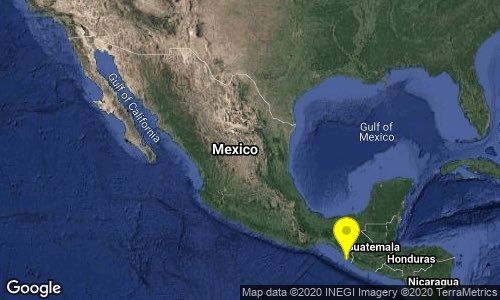 Sismo con magnitud de 5.2 grados: se percibió en Chiapas sin que se reporten daños hasta el momento