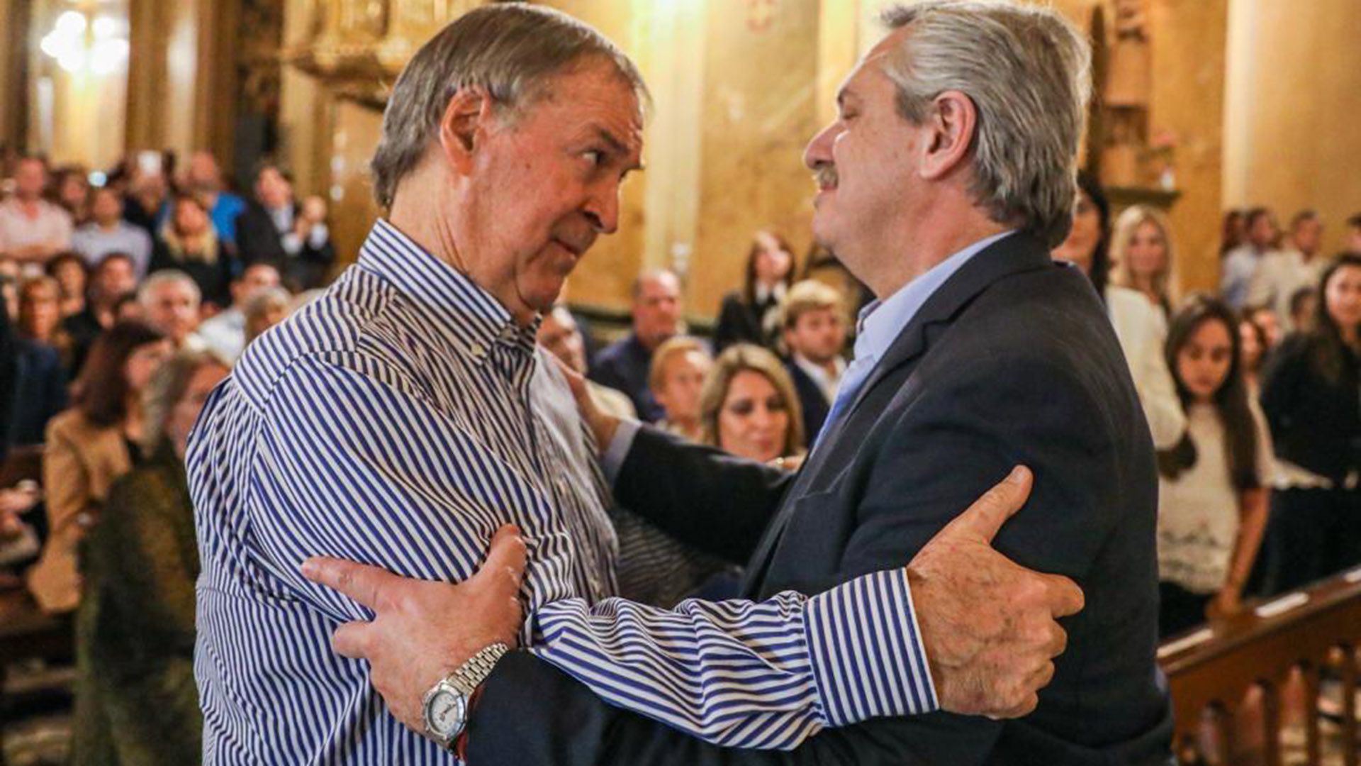 Juan Schiaretti y Alberto Fernández sellaron un acuerdo político para la primera elección del año 