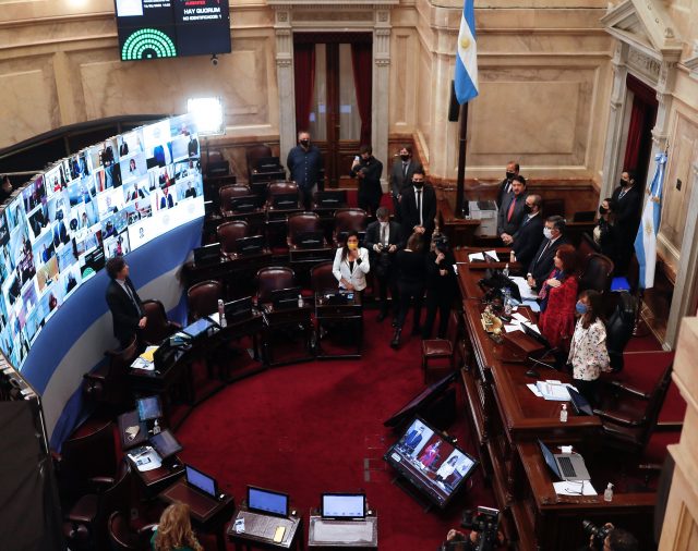 Congreso argentino aprueba un "aporte" de las grandes fortunas