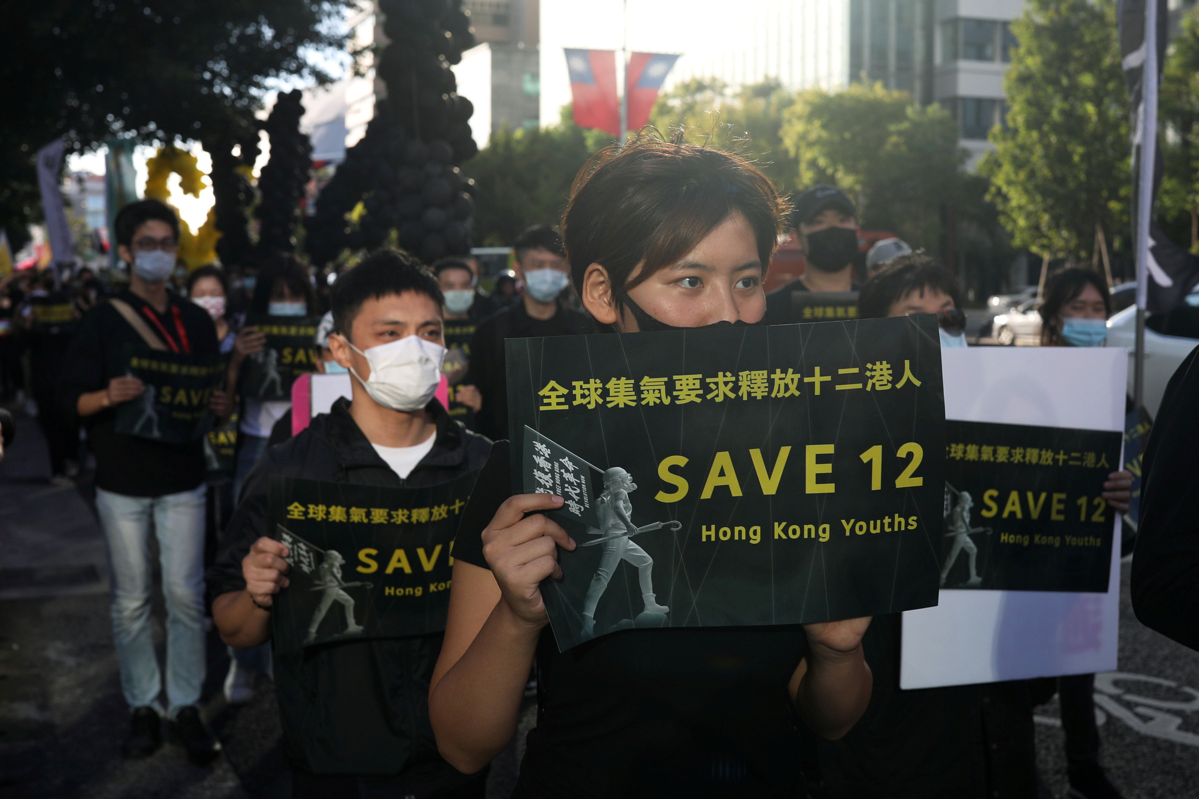Protestas en Taipei (Reuters)