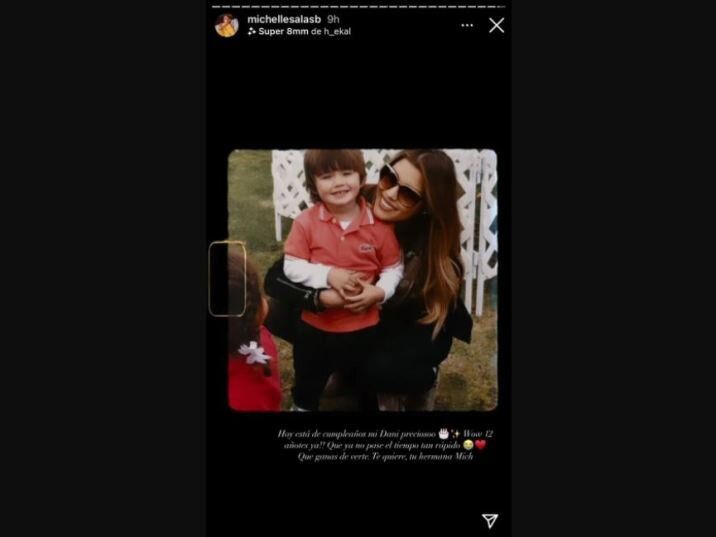 Michelle Salas publica foto inédita del hijo de Luis Miguel