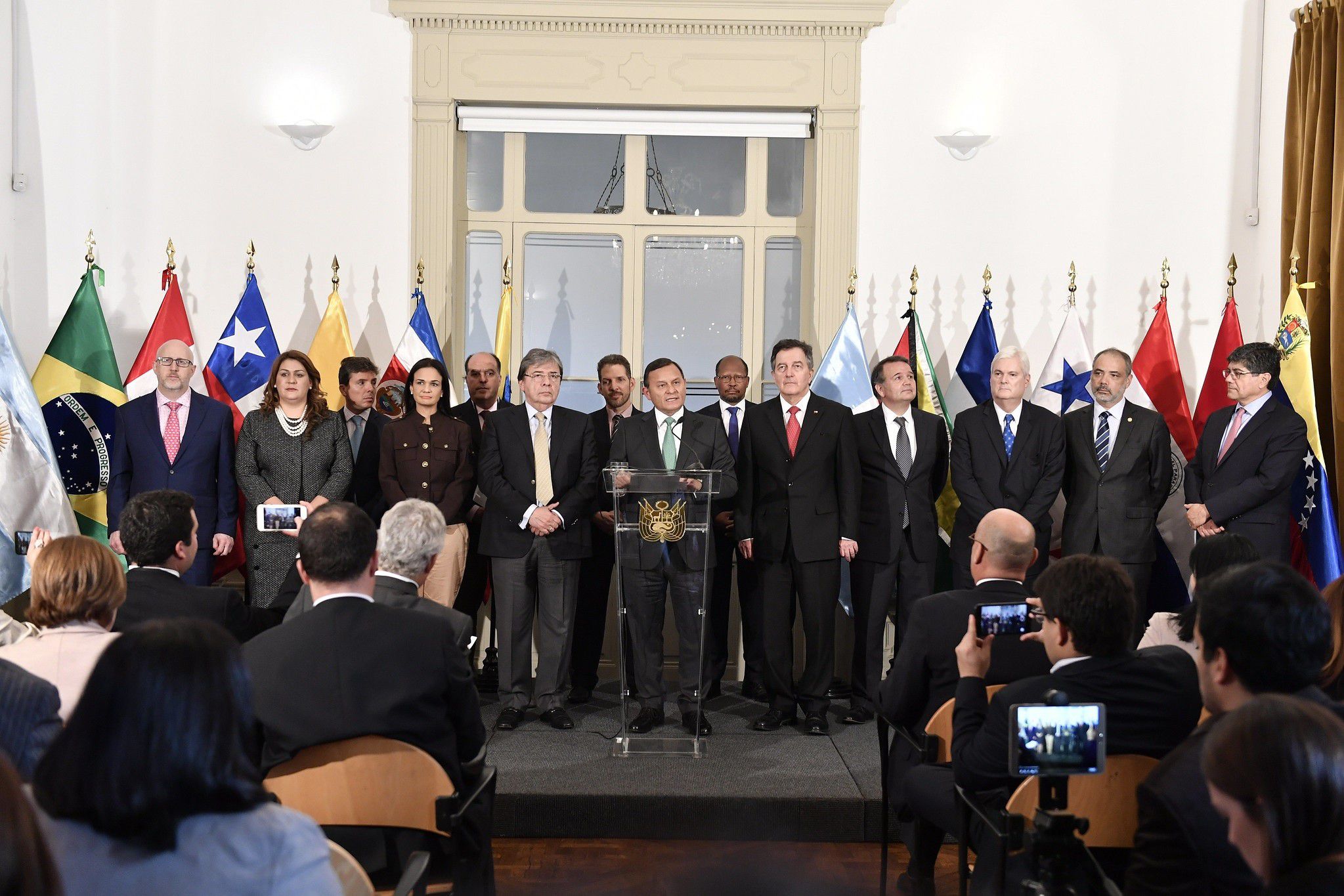 El Grupo de Lima tras una reunión celebrada en Ottawa, Canadá (Archivo)