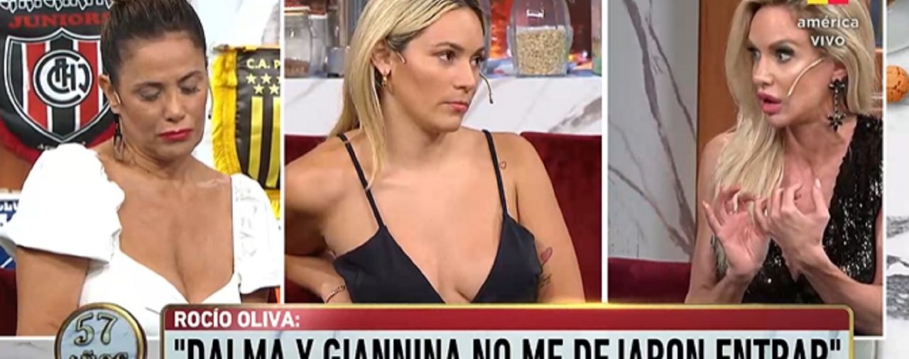Rocío Oliva contó qué decía el mensaje que le mandaron Dalma y Gianinna después del velatorio de Diego Maradona: “Yo sé quién no me dejó entrar”