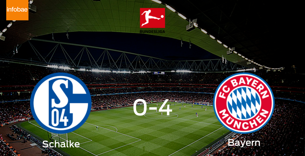 Bayern de Múnich suma tres puntos tras pasar por encima de Schalke 04 (4-0)