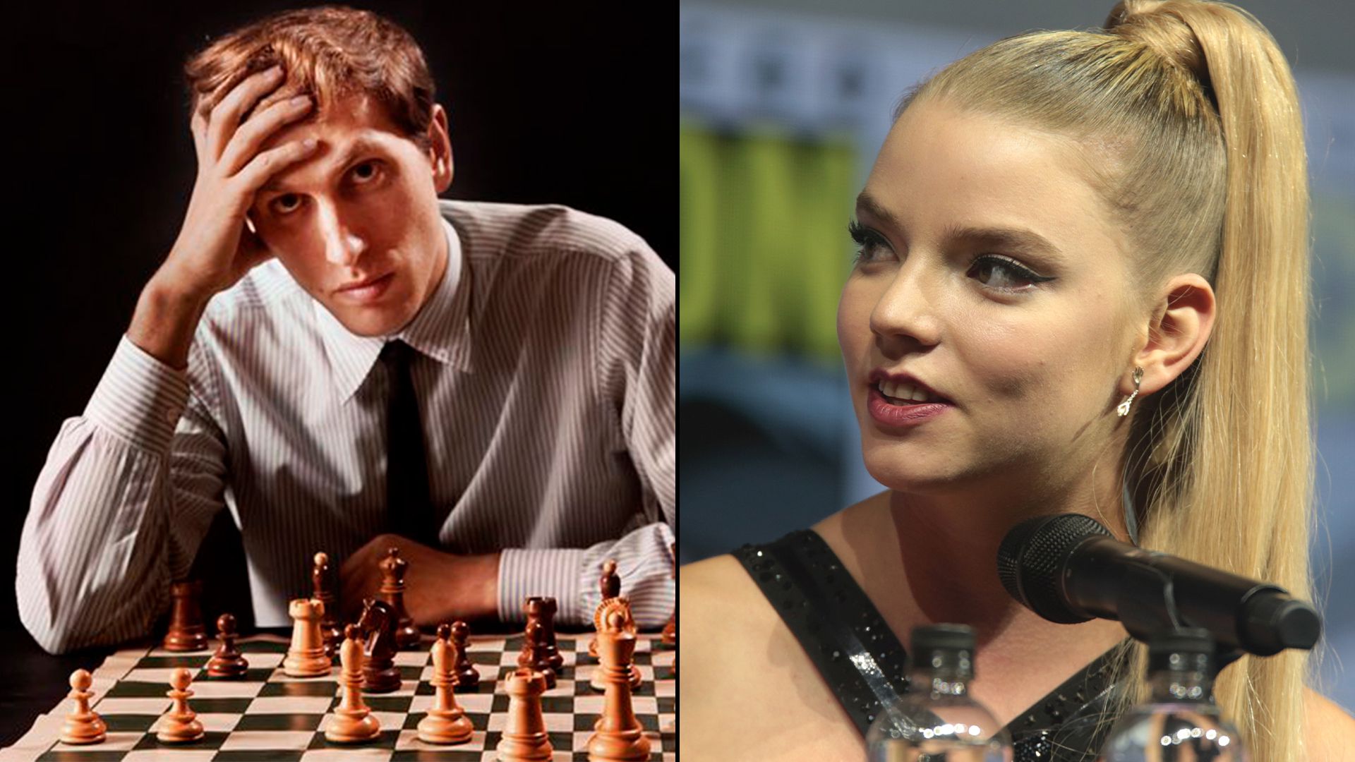 Foto partida Anya Taylor-Joy - Bobby Fischer