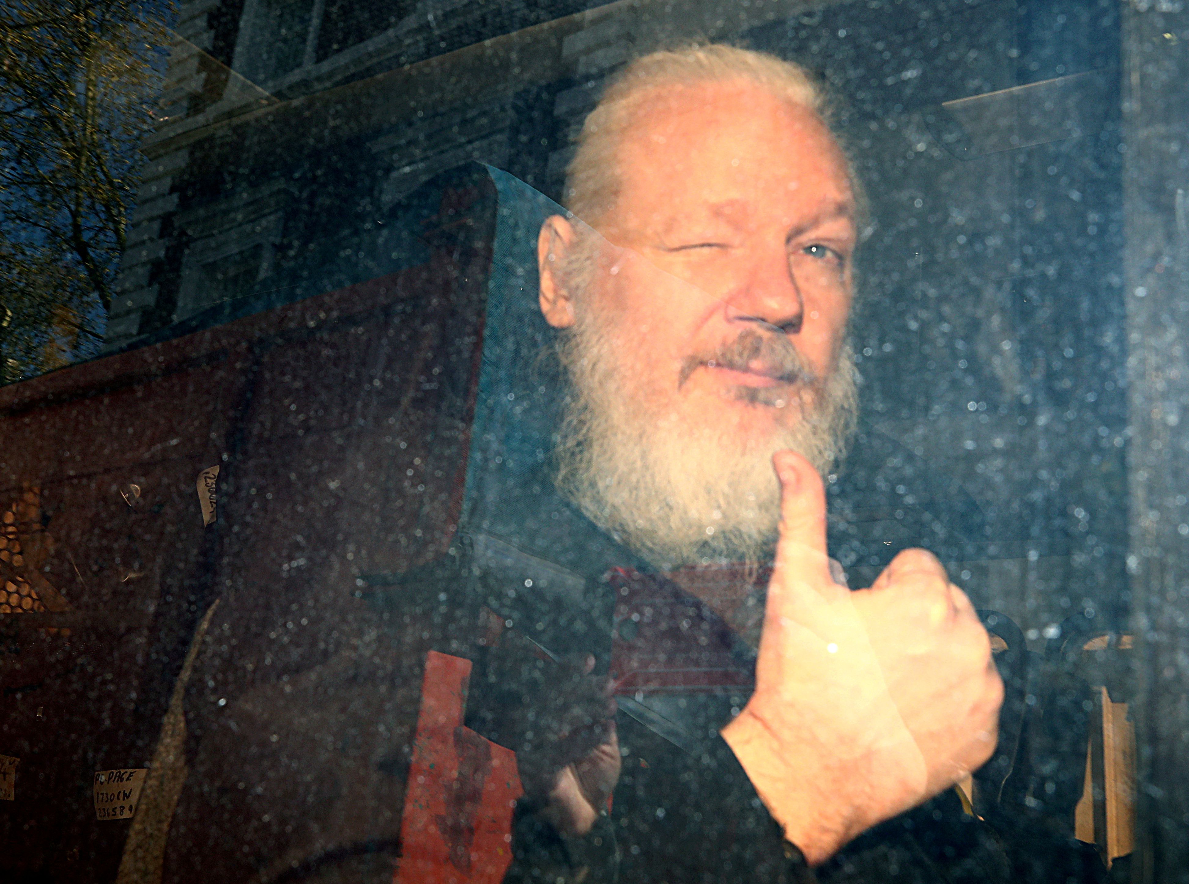 Assange fue arrestado en abril de 2019 (Reuters)