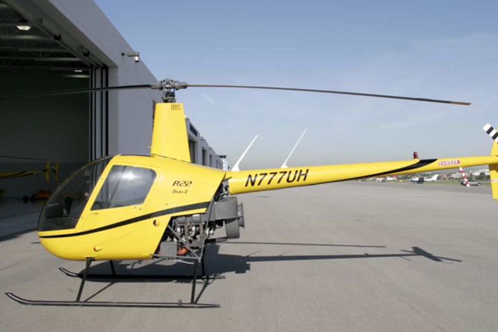 Helicóptero R22 Beta II (Foto: hmu.com.mx)