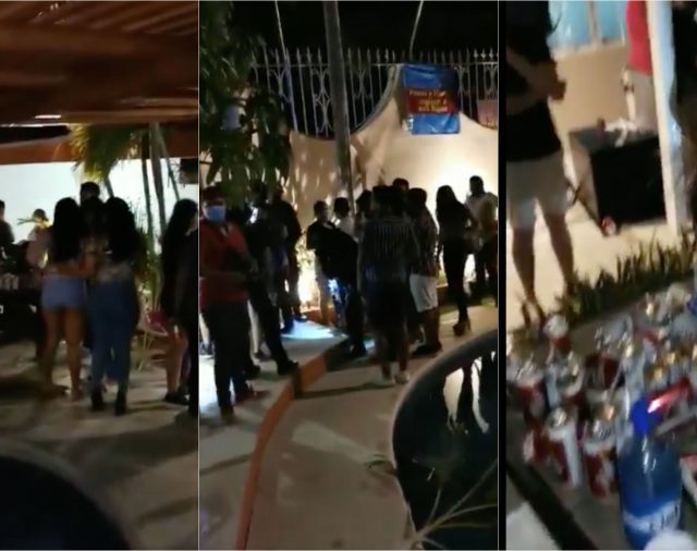 Sin cubrebocas ni sana distancia, más de 300 personas acudieron a una fiesta en Acapulco; fueron desalojados