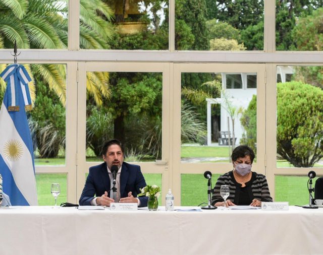 Alberto Fernández participa de la reunión del Consejo Federal de Educación en la Quinta de Olivos