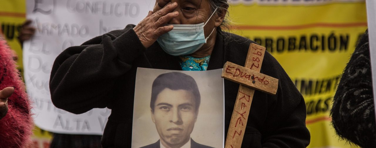Indígenas guatemaltecas claman justicia por las víctimas del conflicto armado