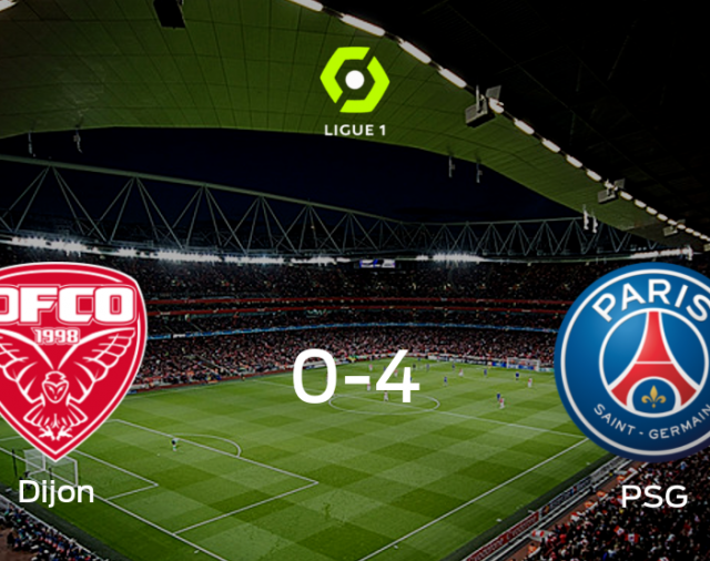 París S. Germain se lleva los tres puntos a casa tras golear a Dijon FCO (4-0)