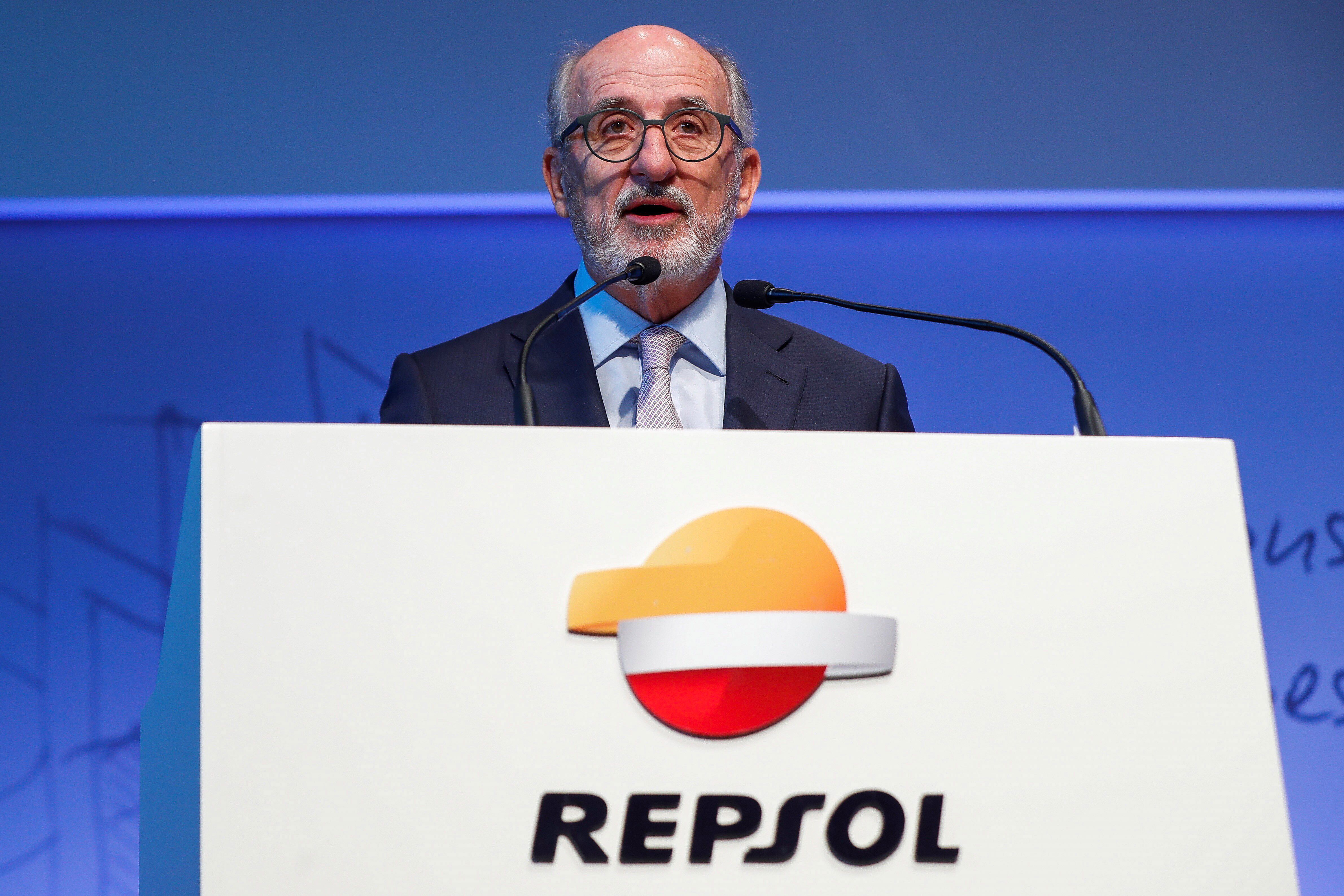El presidente de Repsol, Antonio Brufau. EFE/Emilio Naranjo/Archivo 