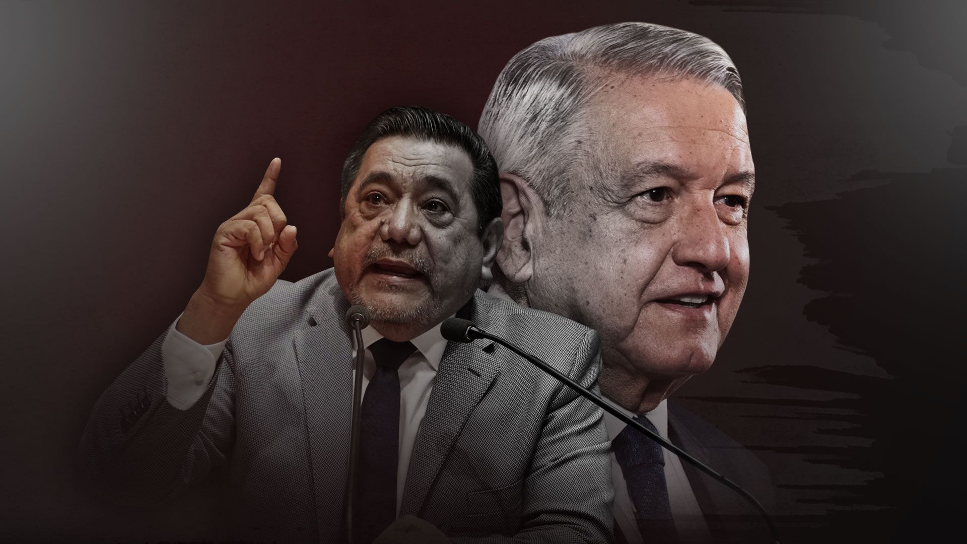 El respaldo de Andrés Manuel López Obrador a Félix Salgado Macedonio (Foto arte: Jovani Pérez Silva/Infobae México)