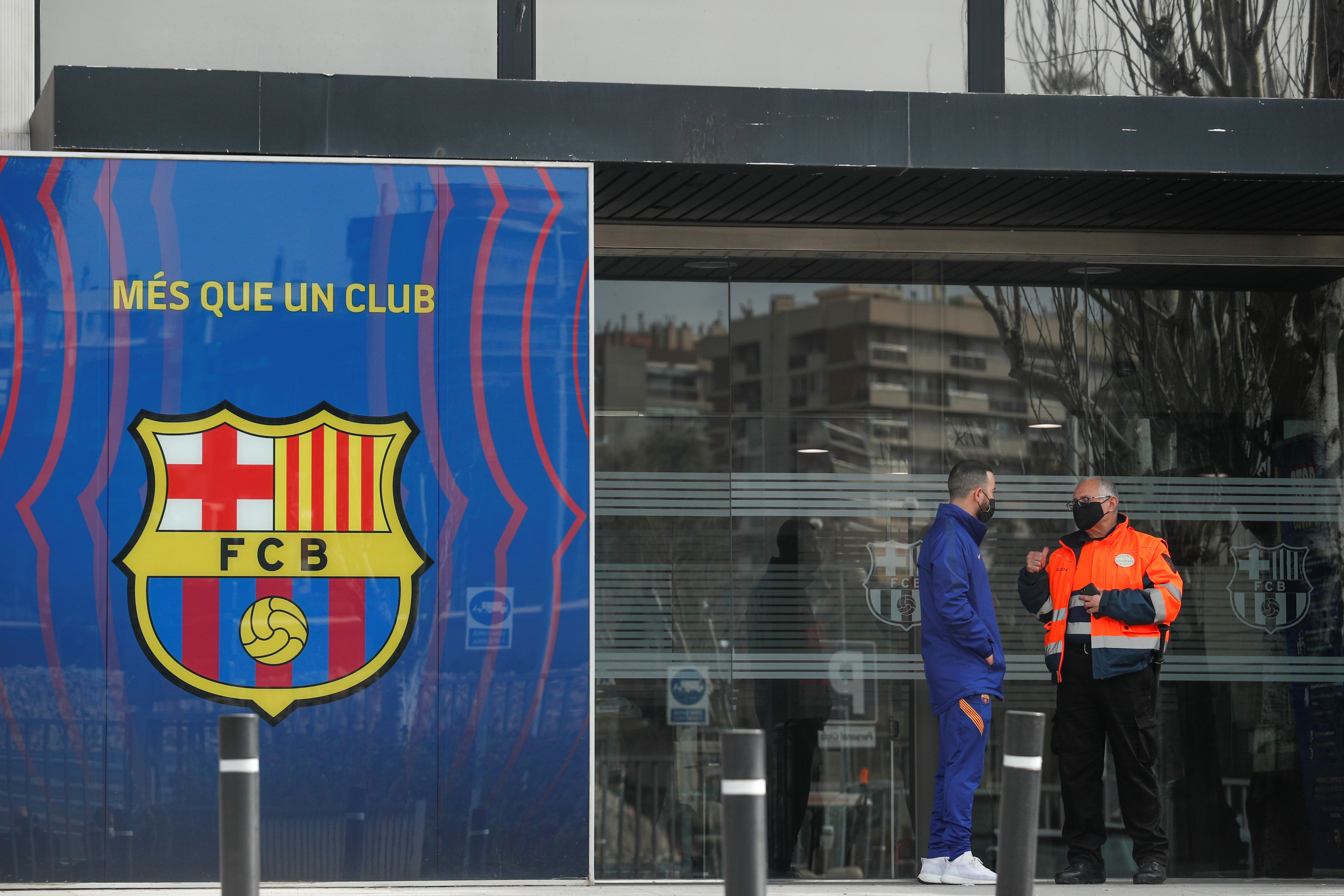 Las oficinas del Barcelona fueron allanadas este lunes (Reuters)